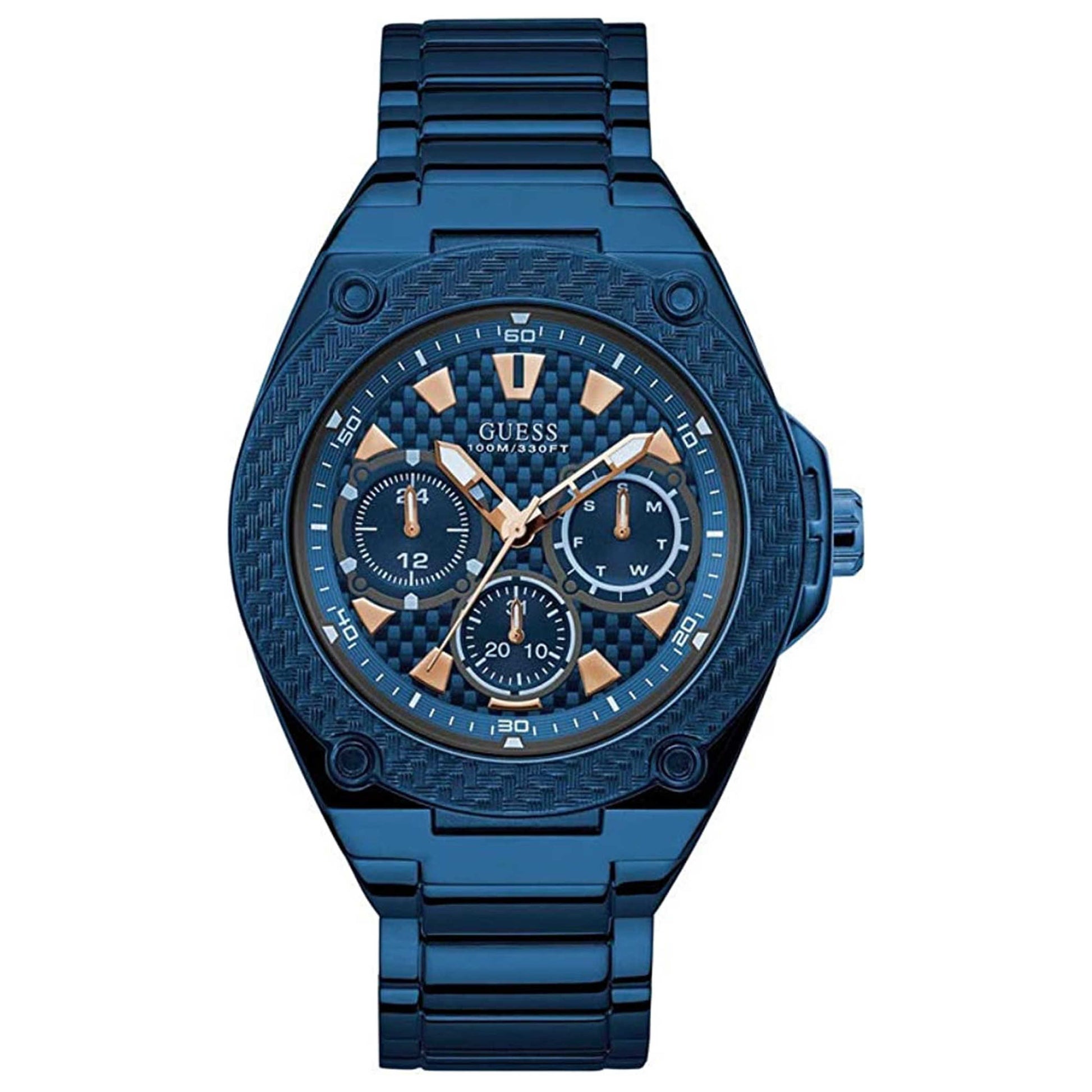 Front view of Guess Classic Men's Quartz Watch W1305G4