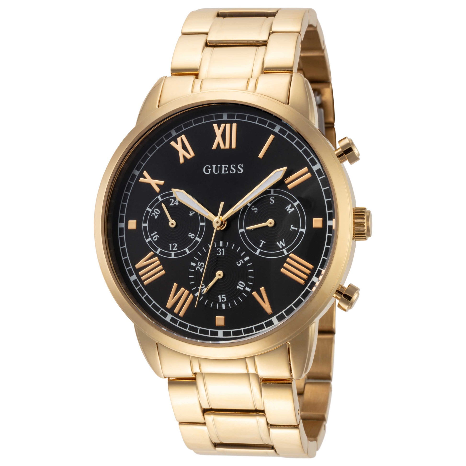Front view of Guess Hendrix Men's Quartz Watch W1309G2