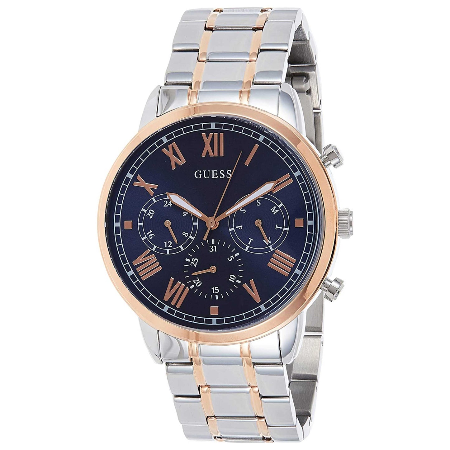 Front view of Guess Hendrix Men's Quartz Watch W1309G4