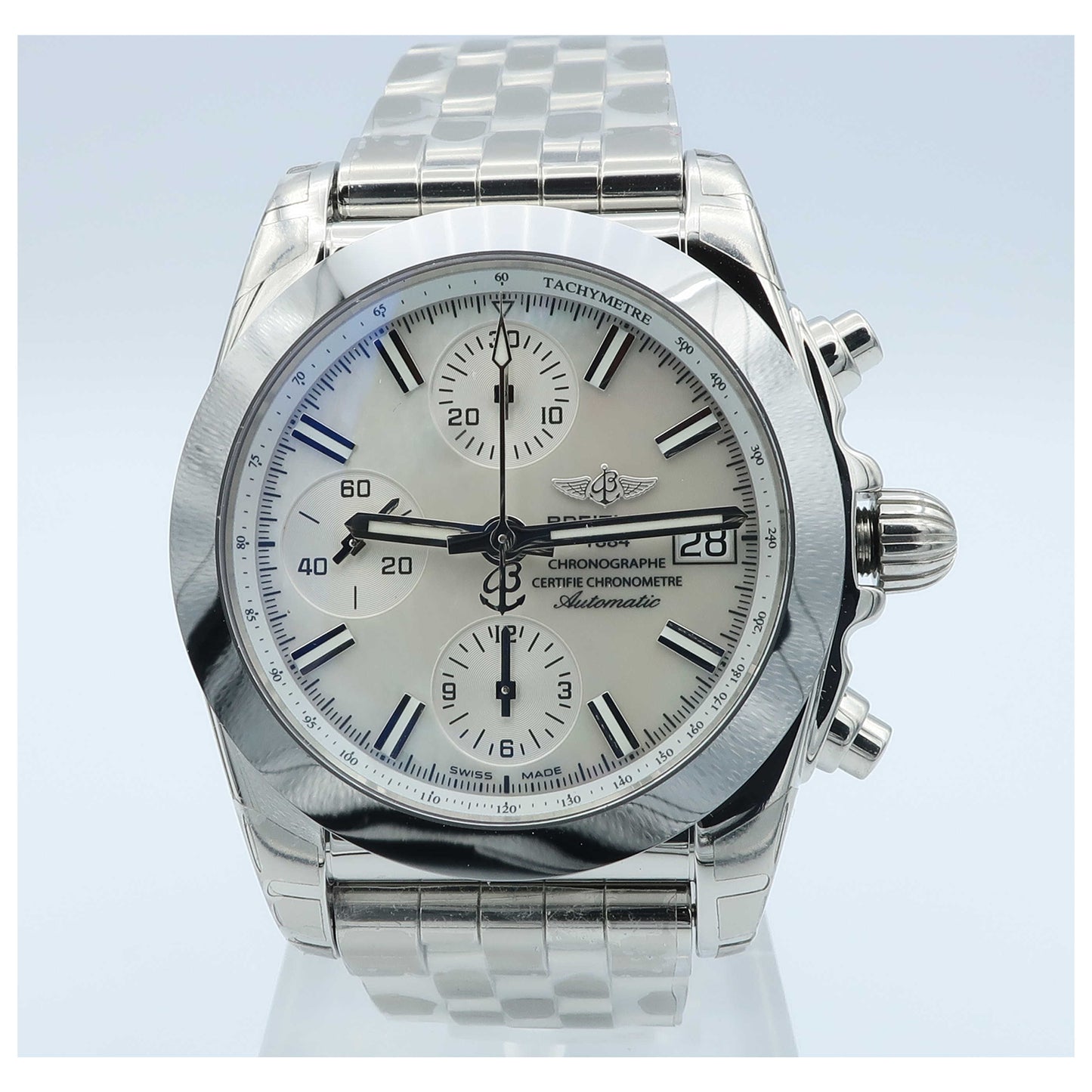 Front view of Breitling Chronomat Women's Automatic Watch W1331012-A774385A-SD