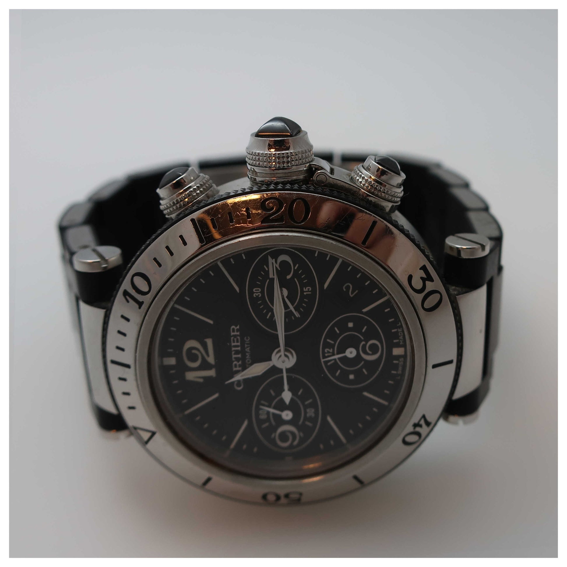 Cartier Pasha Men's Automatic Watch W31088U2-PO - Image #8