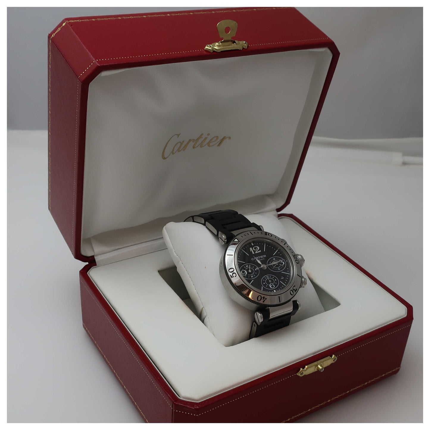Cartier Pasha Men's Automatic Watch W31088U2-PO - Image #6