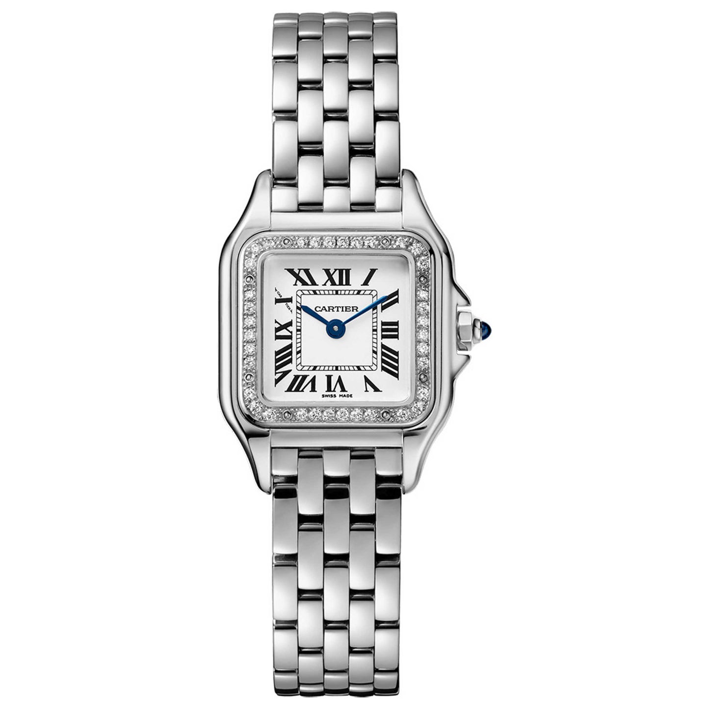 Front view of Cartier Panthere Women's Quartz Watch W4PN0007