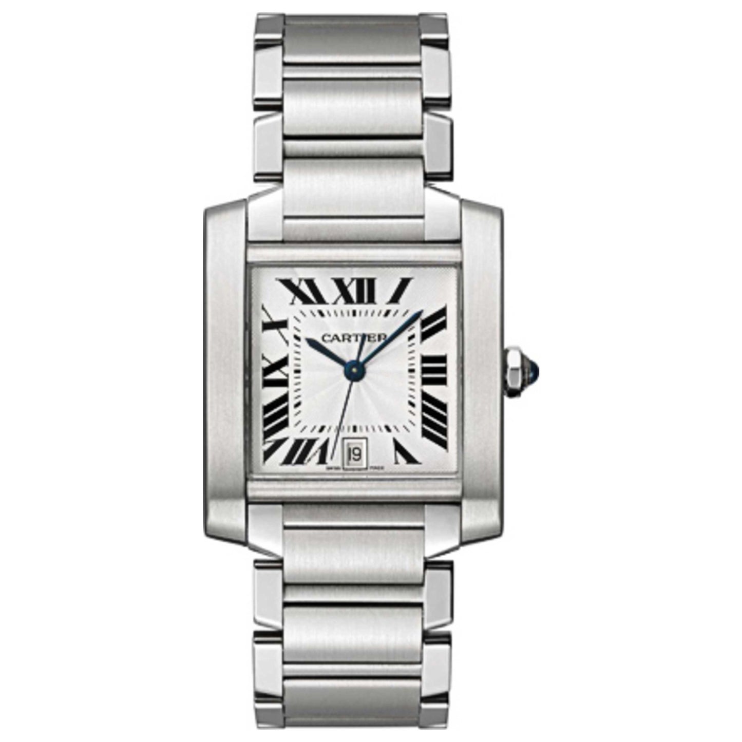 Front view of Cartier Tank Francaise Men's Watch W51002Q3