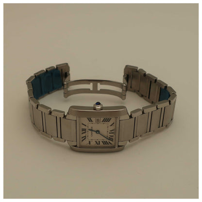 Cartier Tank Francaise Men's Swiss Quartz (Battery-Powered) Watch W51011Q3-PO - Image #8