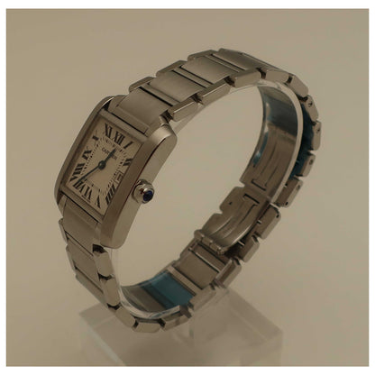 Cartier Tank Francaise Men's Swiss Quartz (Battery-Powered) Watch W51011Q3-PO - Image #4