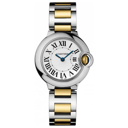 Front view of Cartier Ballon Bleu Women's Swiss Quartz (Battery-Powered) Watch W69007Z3