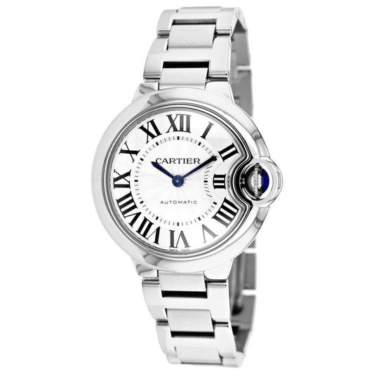 Front view of Cartier Ballon Bleu Women's Automatic Watch W6920071