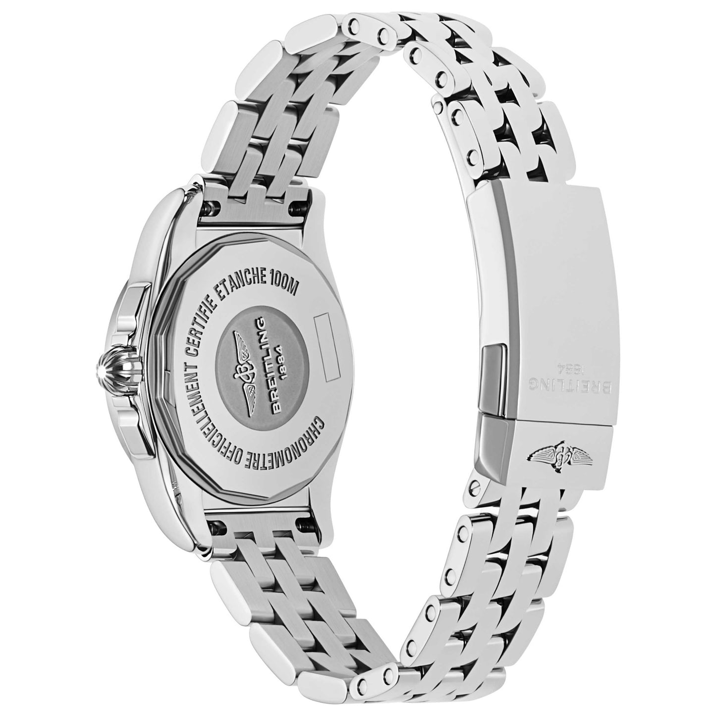 Breitling Galactic Women's Swiss Quartz (Battery-Powered) Certified Chronometer Watch W7234812-A785-792A - Image #2