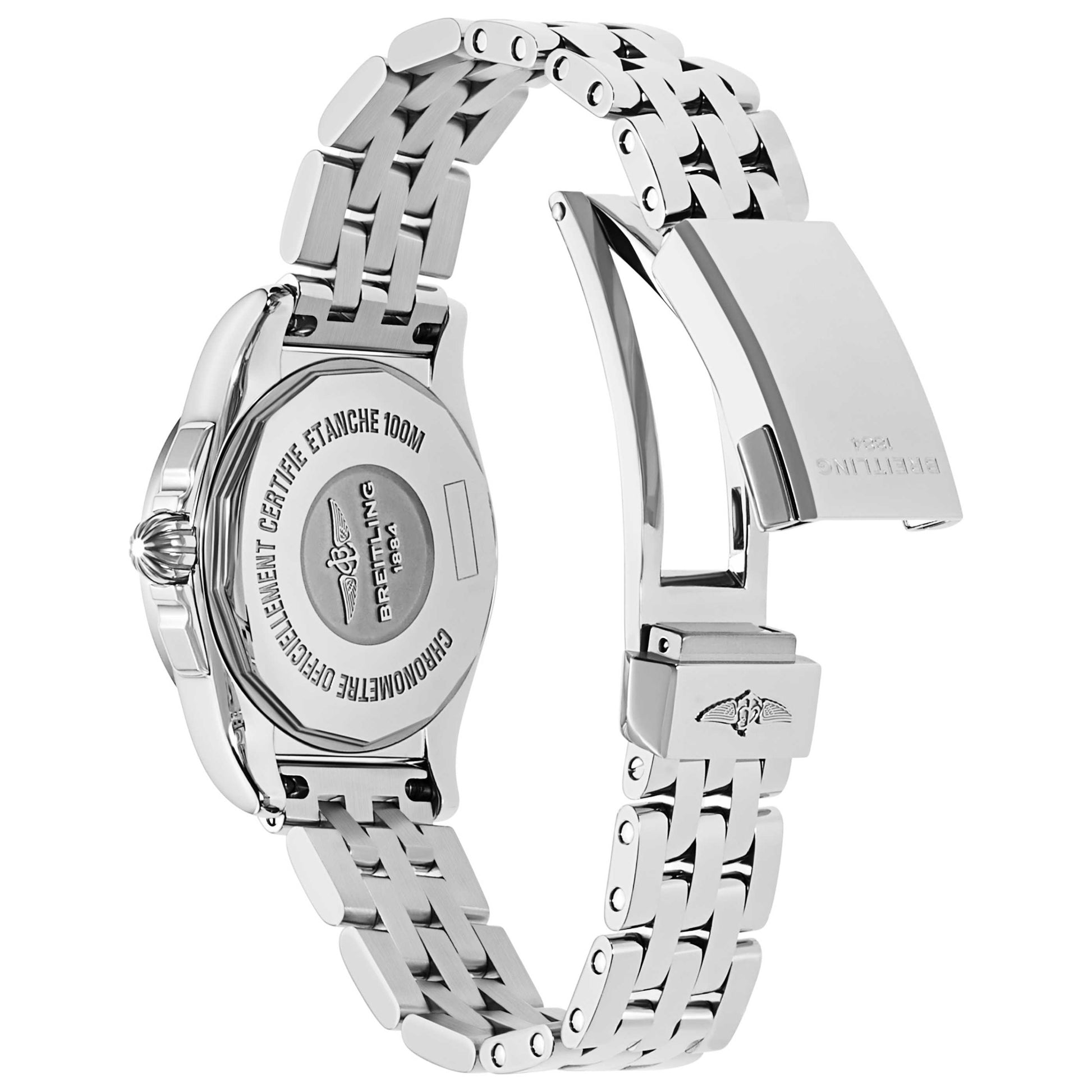 Breitling Galactic Women's Swiss Quartz (Battery-Powered) Certified Chronometer Watch W7234812-A785-792A - Image #7