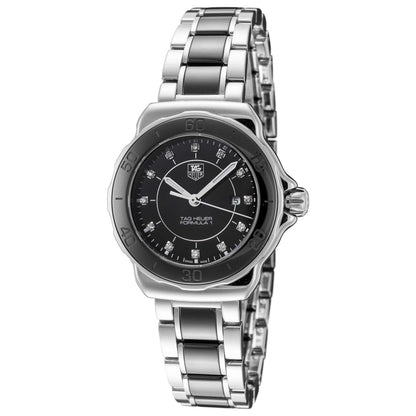 Front view of Tag Heuer Formula 1 Women's Swiss Quartz (Battery-Powered) Watch WAH1314-BA0867
