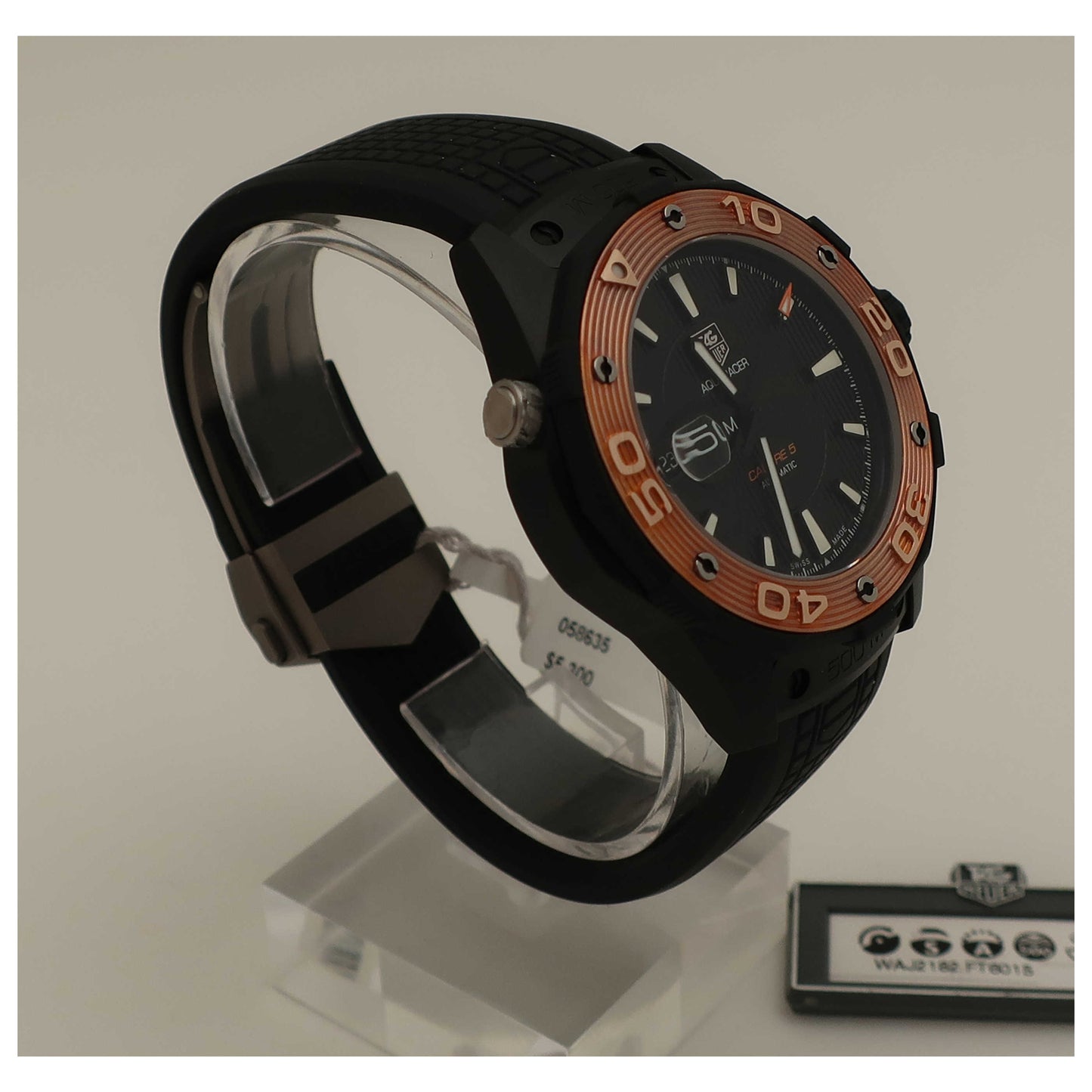 Tag Heuer Aquaracer Men's Automatic Watch WAJ2182-FT6015-SDP - Image #4