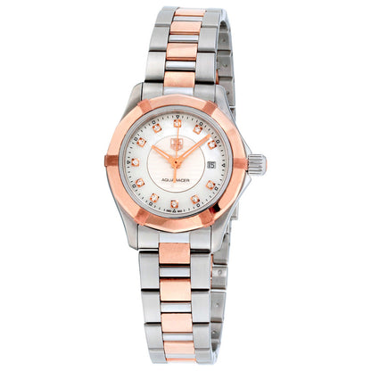 Front view of Tag Heuer Aquaracer Women's Quartz Watch WAP1451.BD0837
