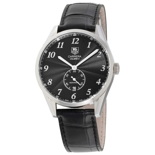 Front view of Tag Heuer Carrera Men's Automatic Watch WAS2110-FC6180