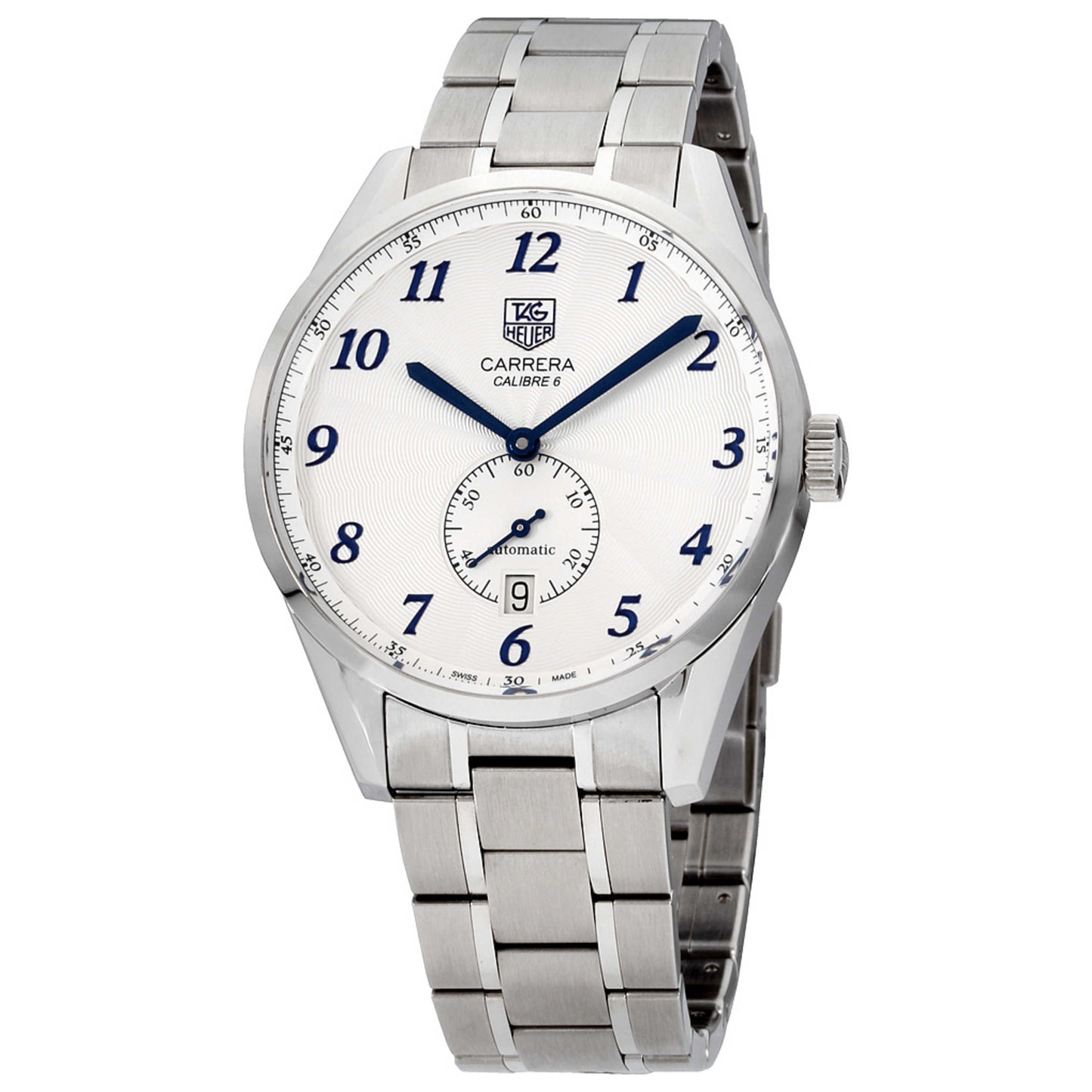 Front view of Tag Heuer Carrera Men's Automatic Watch WAS2111-BA0732