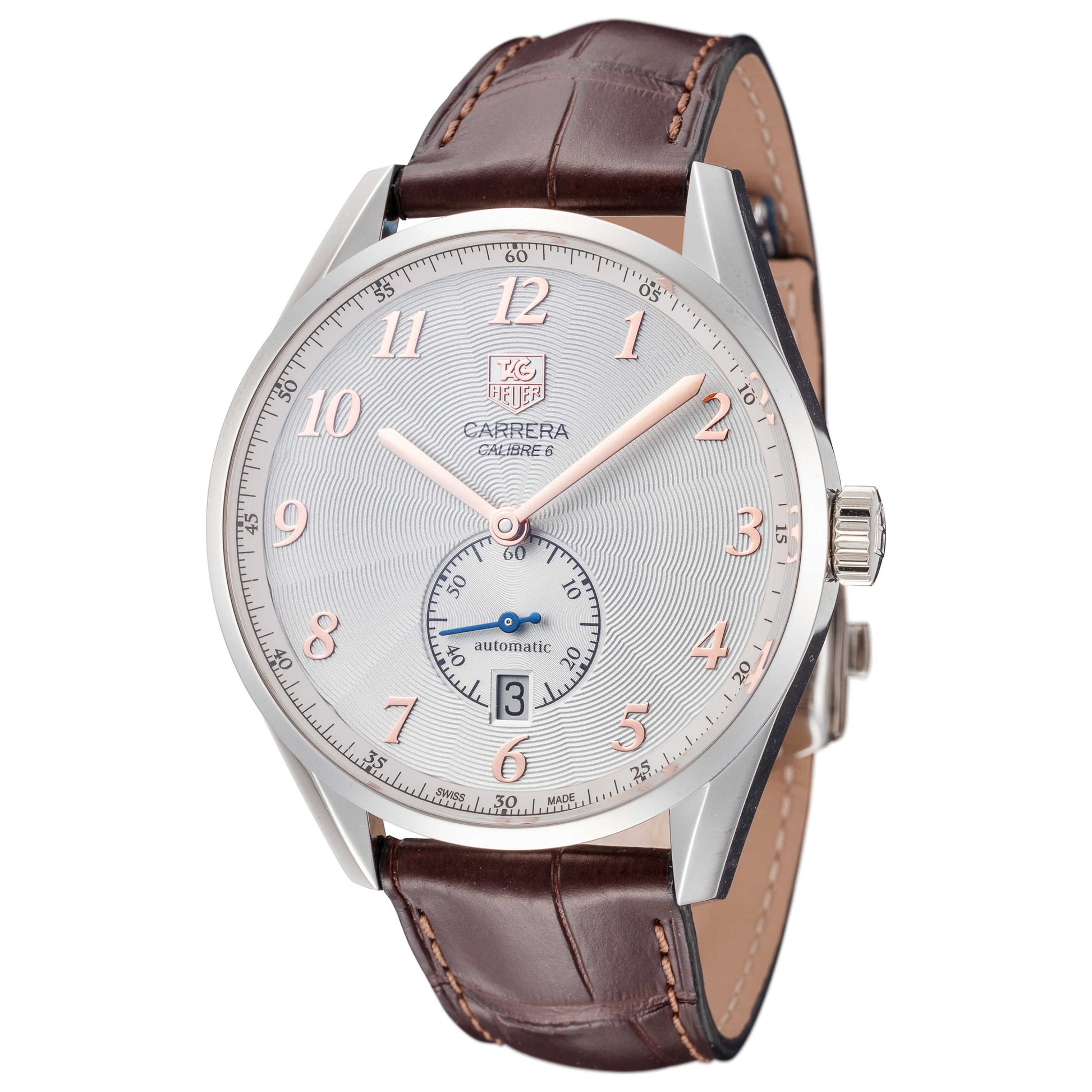 Front view of Tag Heuer Carrera Men's Automatic Watch WAS2112-FC6181