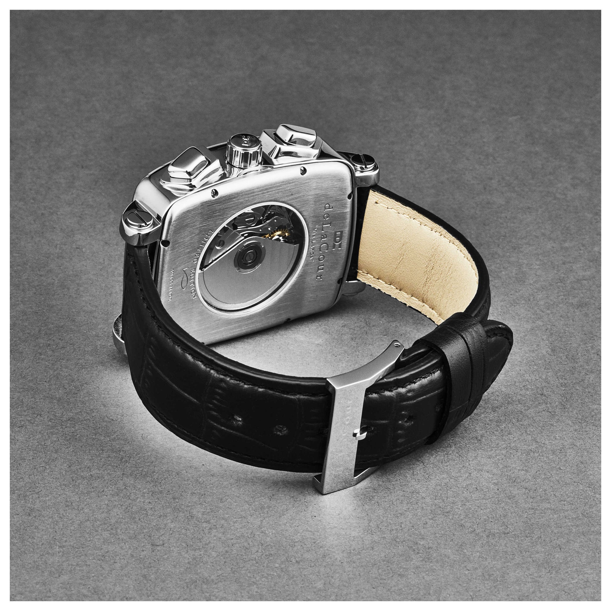 DeLaCour ViaLarga Men's Automatic Watch WAST1026-ORG - Image #3