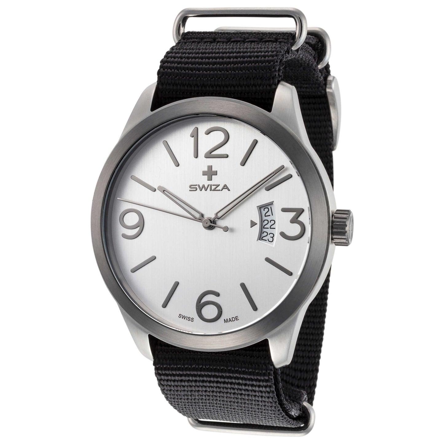 Front view of Swiza Magnus Men's Quartz Watch WAT.0871.2202
