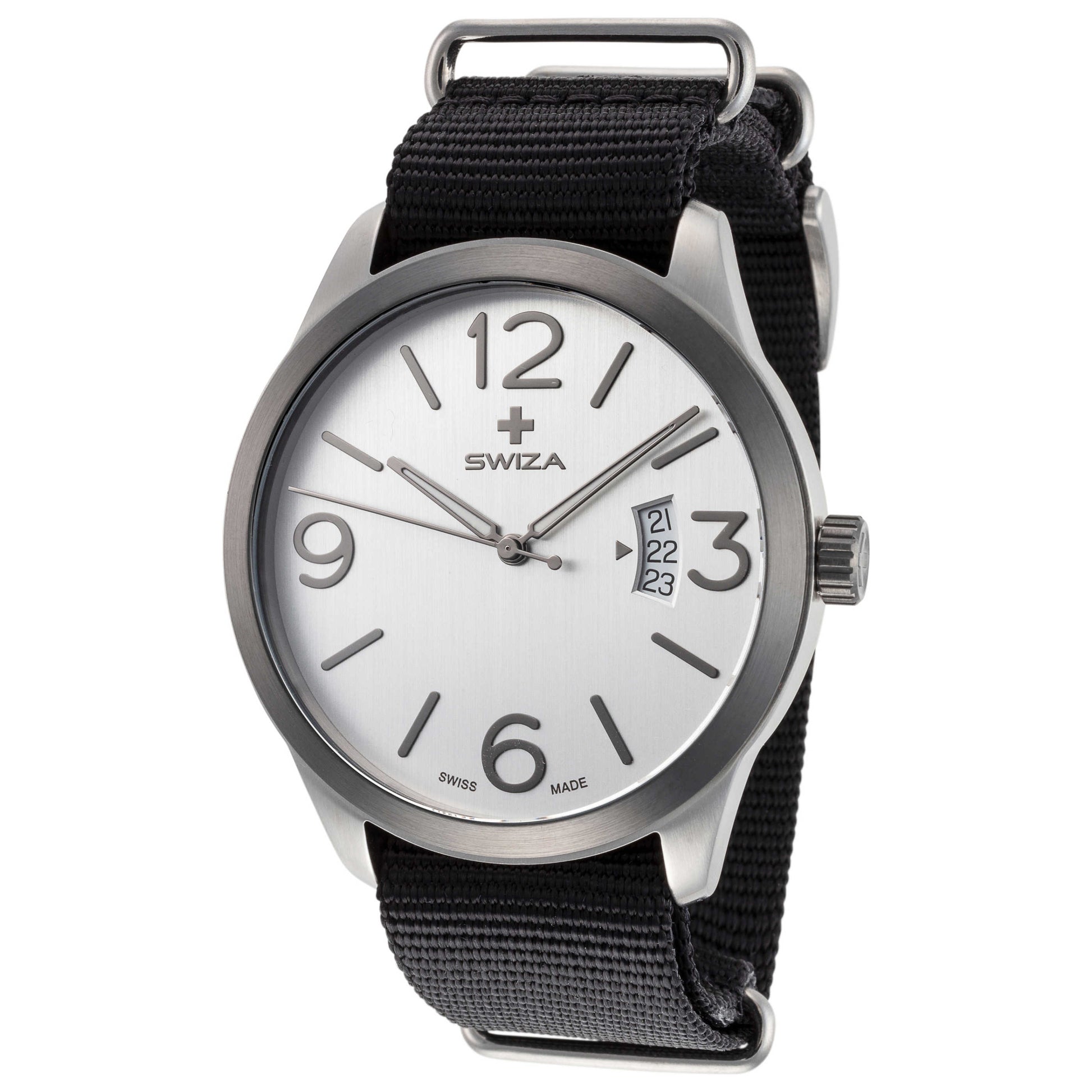 Front view of Swiza Magnus Men's Quartz Watch WAT.0871.2202