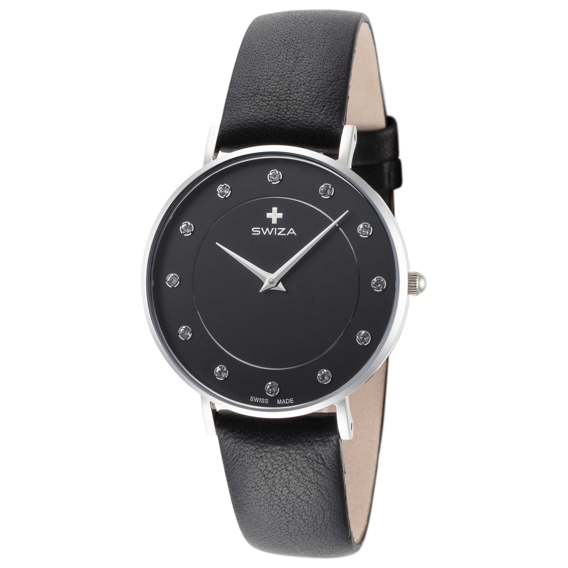 Front view of Swiza Plana Women's Quartz Watch WAT.0921.1001
