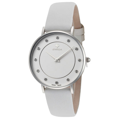 Front view of Swiza Plana Women's Quartz Watch WAT.0921.1002