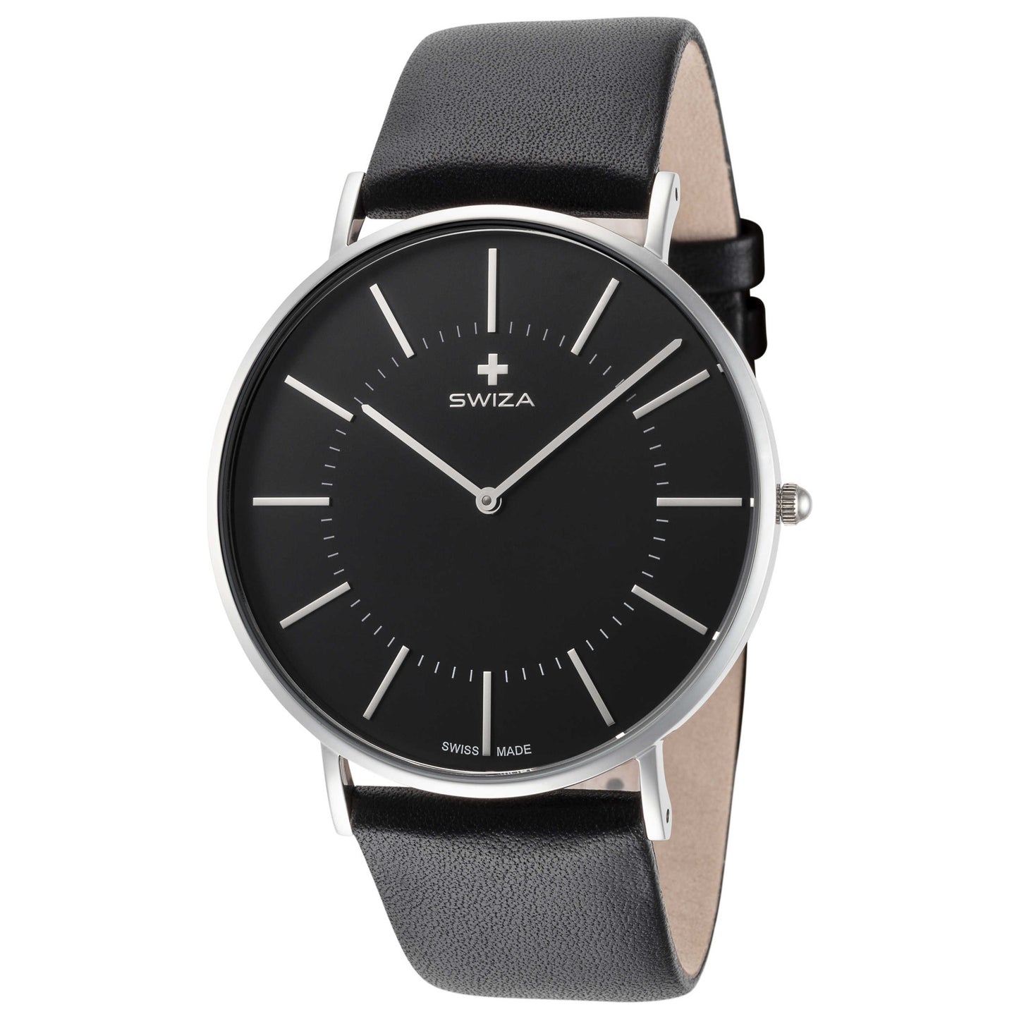 Front view of Swiza Plana Men's Quartz Watch WAT.0951.1001