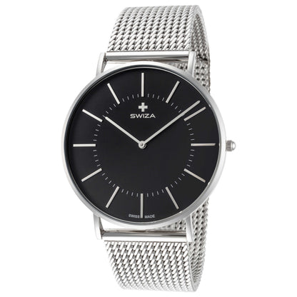 Front view of Swiza Plana Men's Quartz Watch WAT.0951.1004