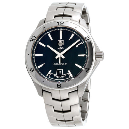 Front view of Tag Heuer Link Men's Automatic Watch WAT2010-BA0951