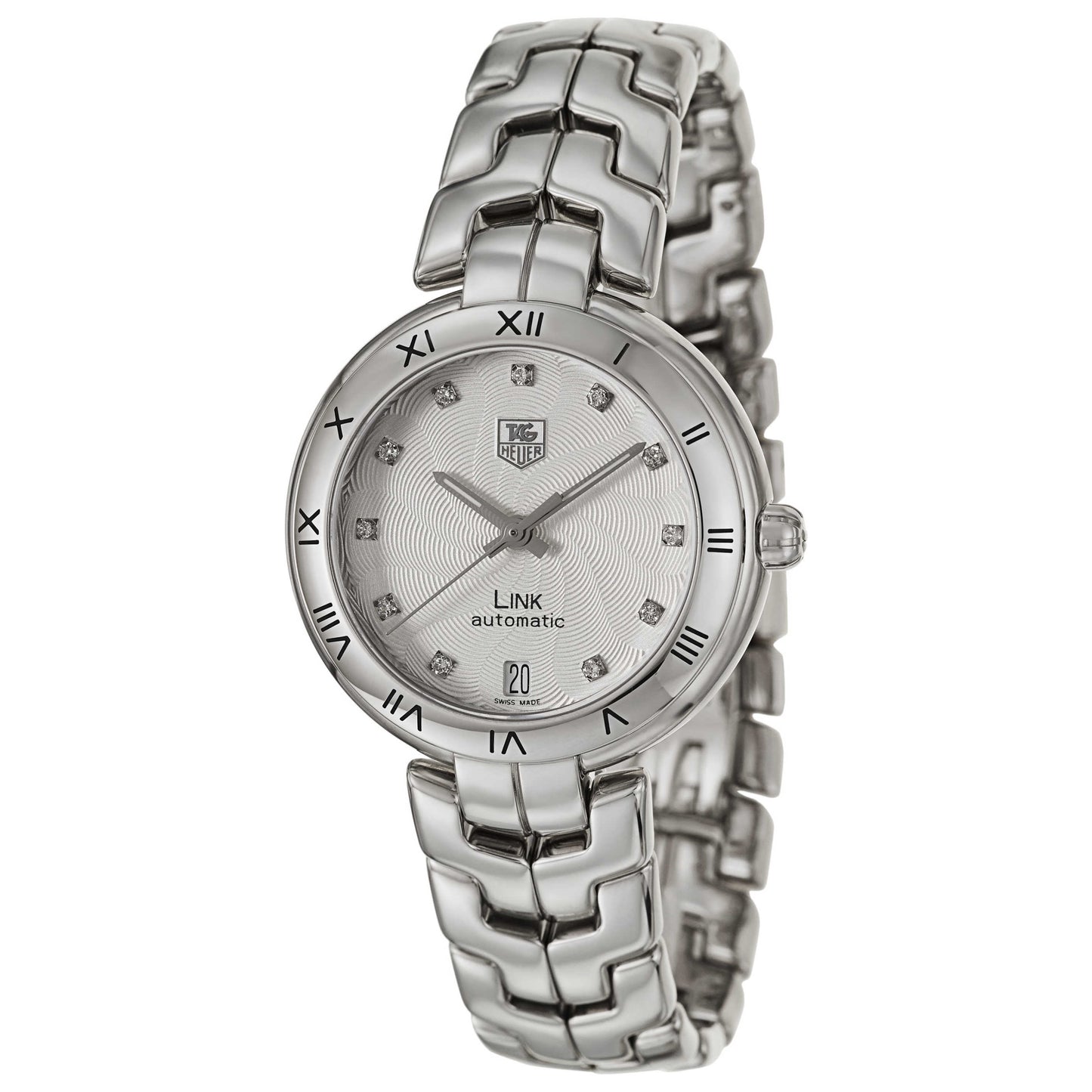 Front view of Tag Heuer Link Women's Automatic Watch WAT2311-BA0956