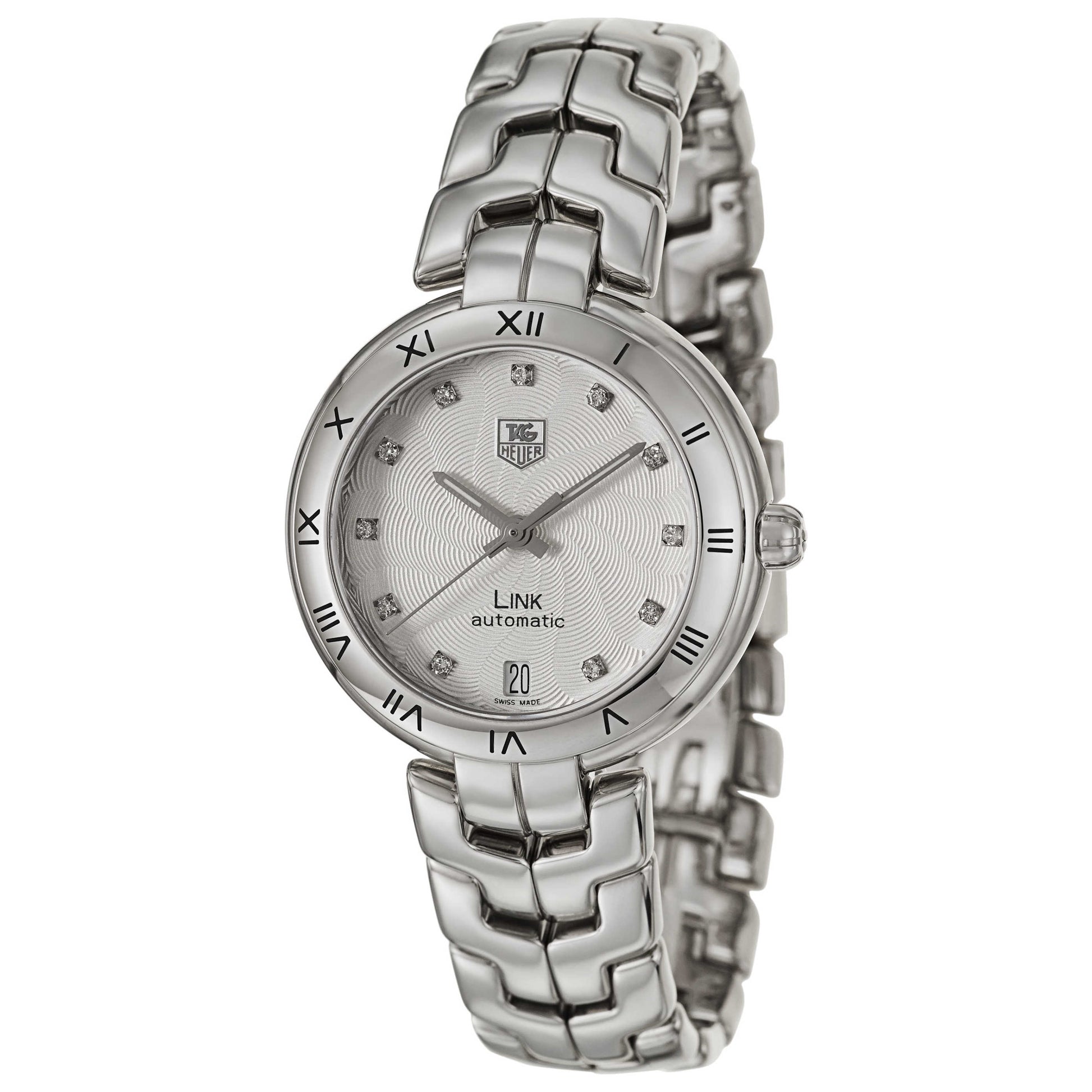 Front view of Tag Heuer Link Women's Automatic Watch WAT2311-BA0956