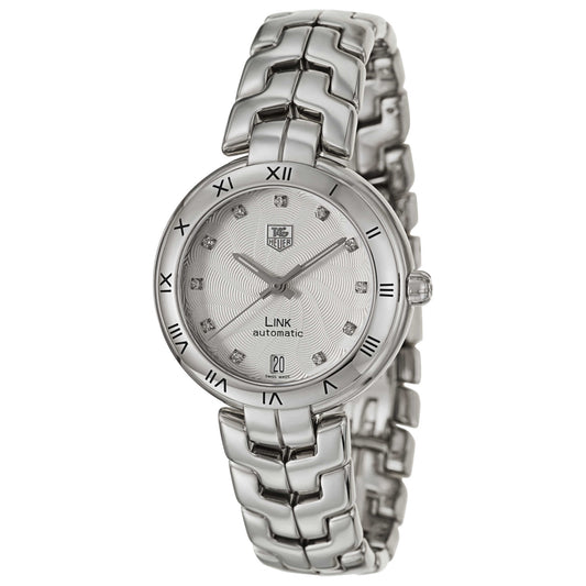 Front view of Tag Heuer Link Women's Automatic Watch WAT2311-BA0956