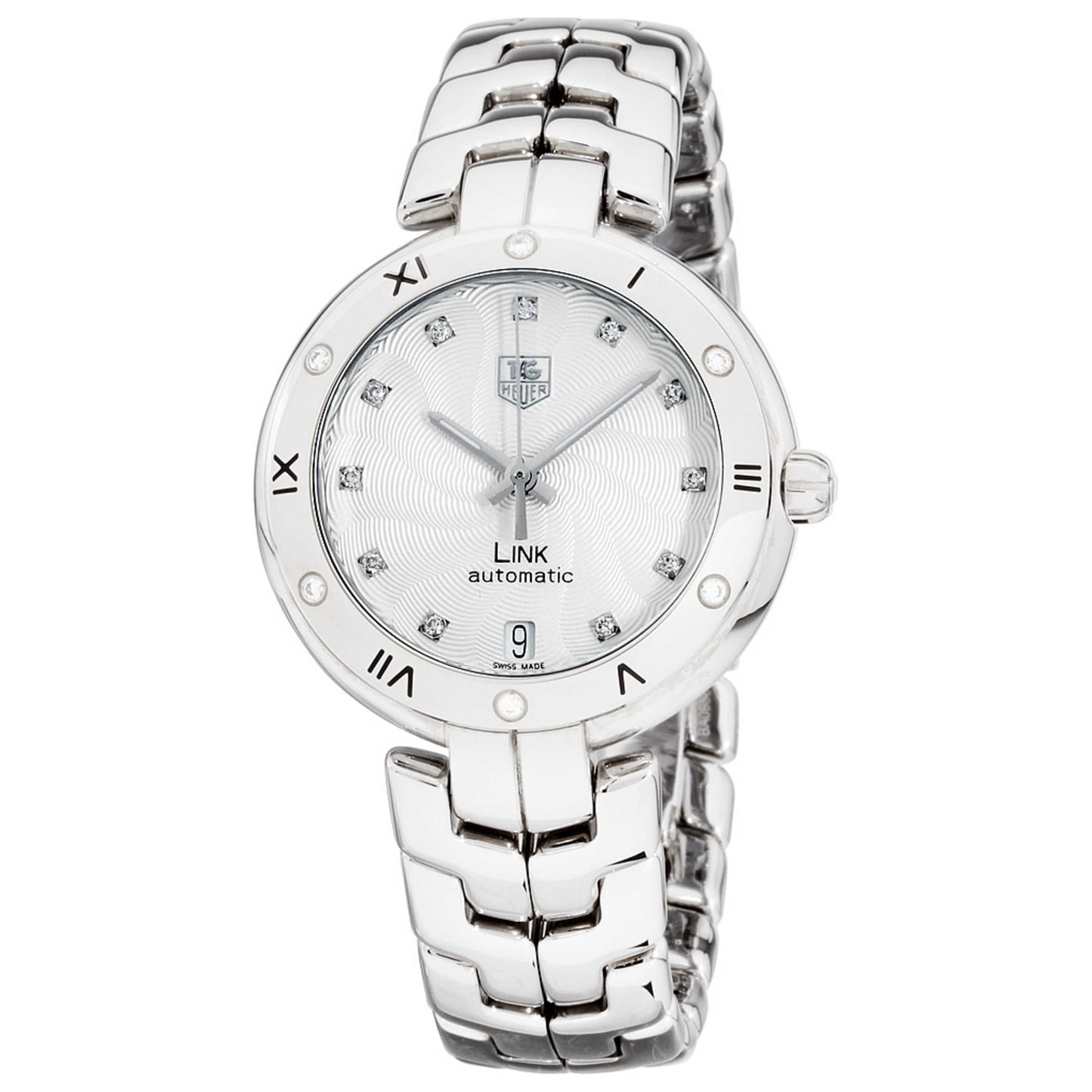 Front view of Tag Heuer Link Women's Automatic Watch WAT2312.BA0956