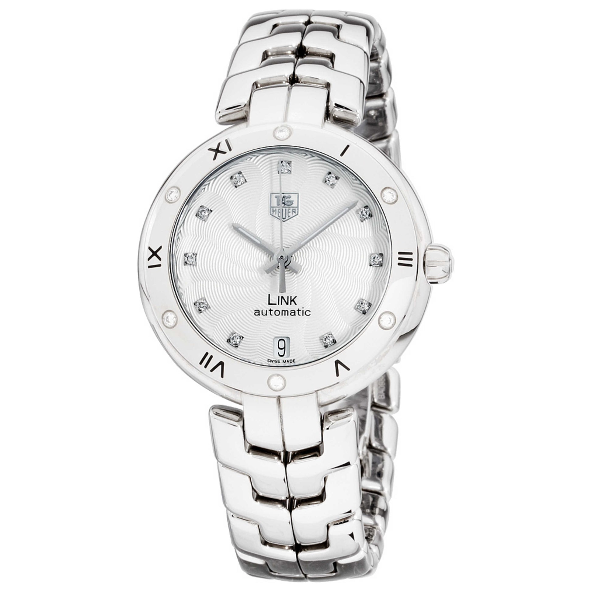 Front view of Tag Heuer Link Women's Automatic Watch WAT2312.BA0956