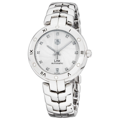 Front view of Tag Heuer Link Women's Automatic Watch WAT2312.BA0956