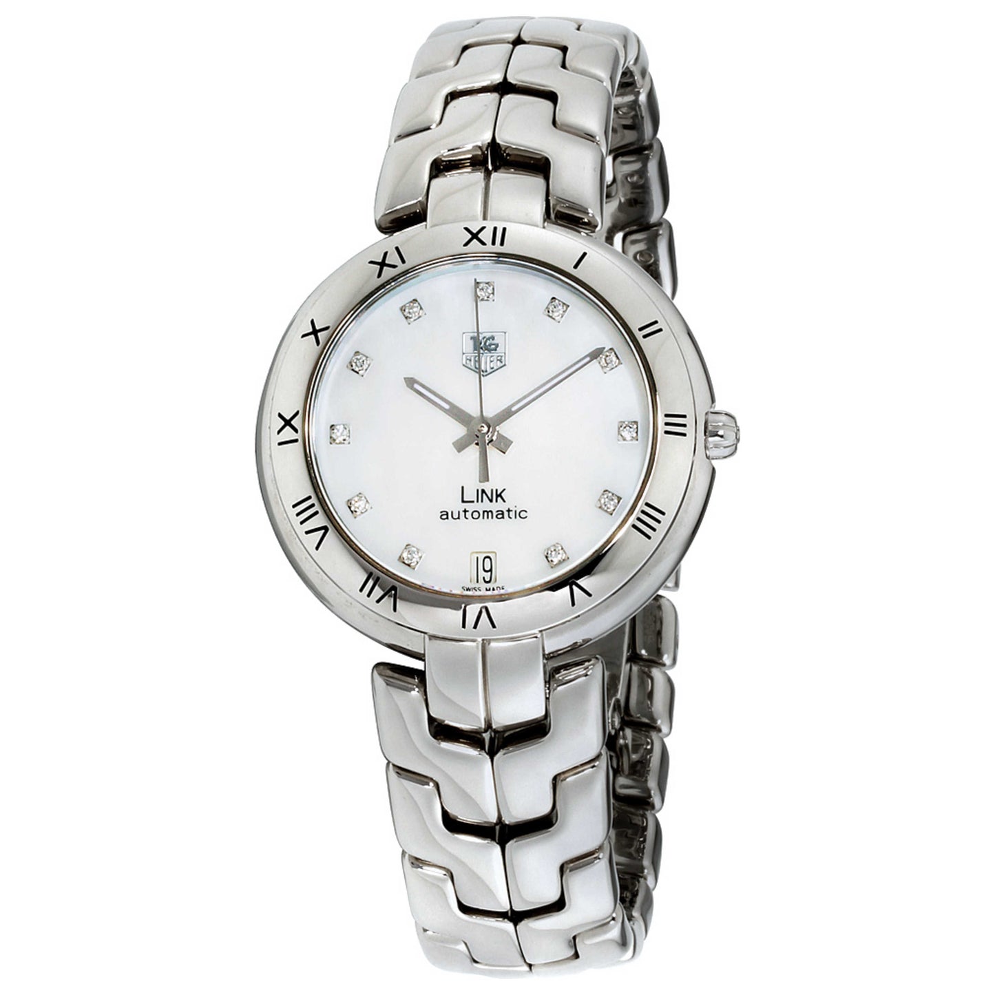 Front view of Tag Heuer Link Women's Automatic Watch WAT2315.BA0956