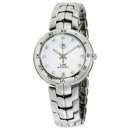 Front view of Tag Heuer Link Women's Automatic Watch WAT2315.BA0956