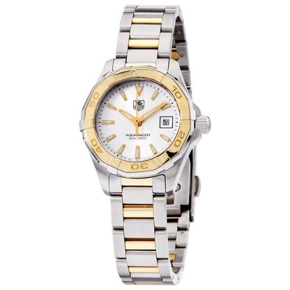 Front view of Tag Heuer Aquaracer Women's Quartz Watch WAY1455.BD0922