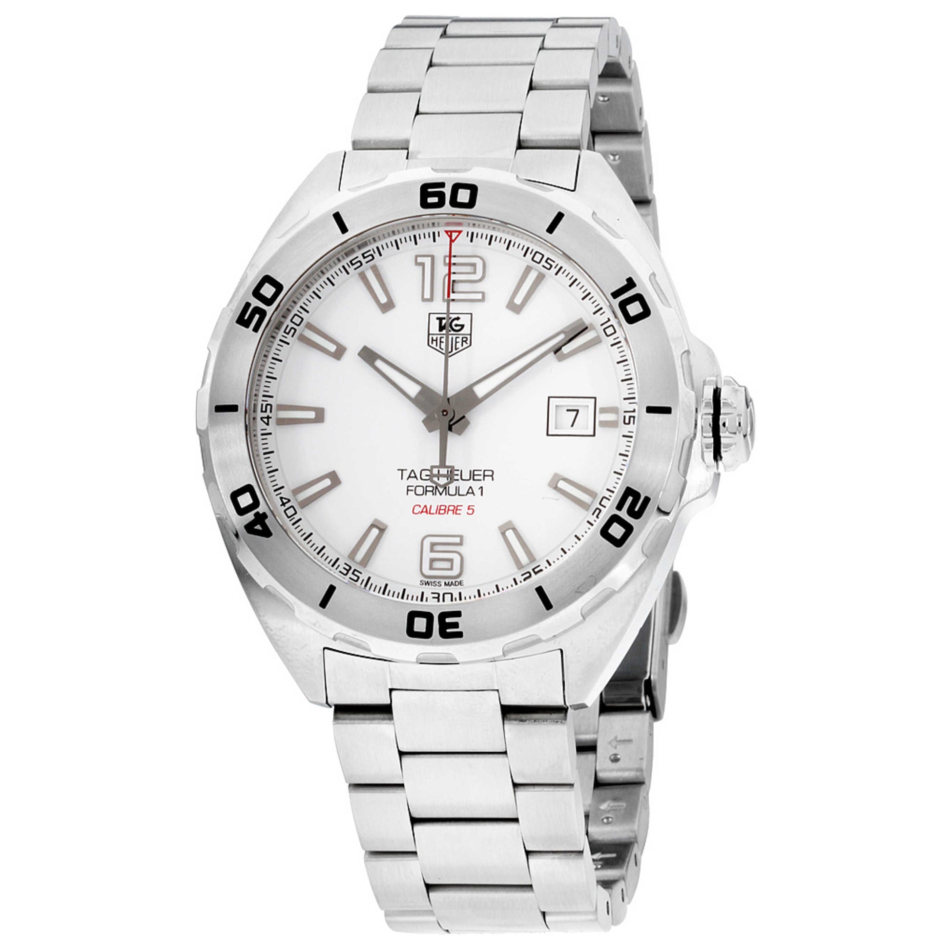 Front view of Tag Heuer Formula 1 Men's Automatic Watch WAZ2114-BA0875