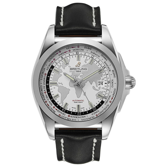 Front view of Breitling Galactic Men's Automatic Watch WB3510U0-A777-435X