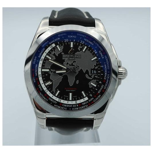 Front view of Breitling Galactic Men's Automatic Watch WB3510U4-BD94435X-SD