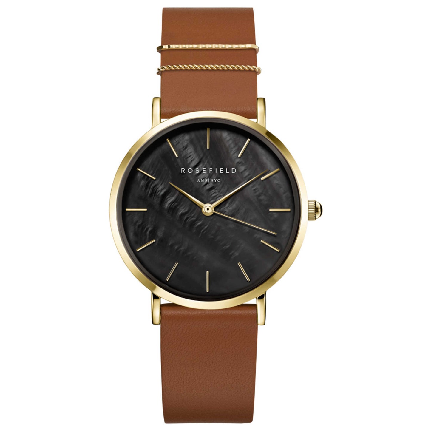 Front view of Rosefield West Village Women's Quartz Watch WBCLG-W96