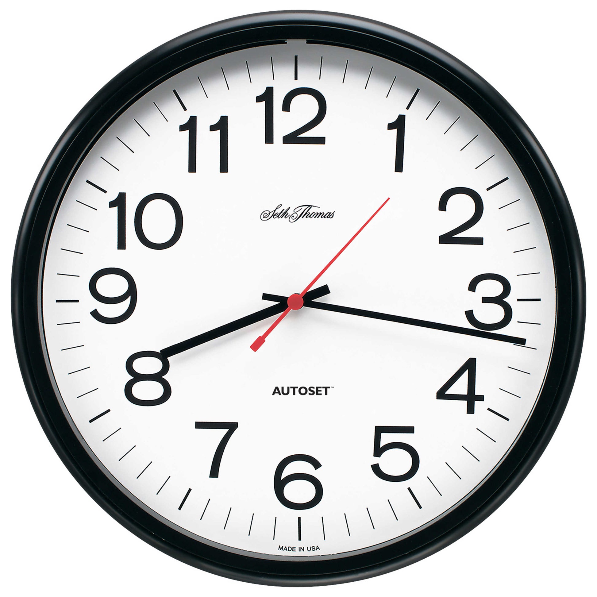 Front view of Seth Thomas Wall Clock Clock WBL001138