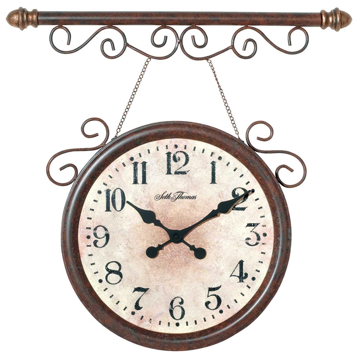 Front view of Seth Thomas Wall Clock Clock WBR009185