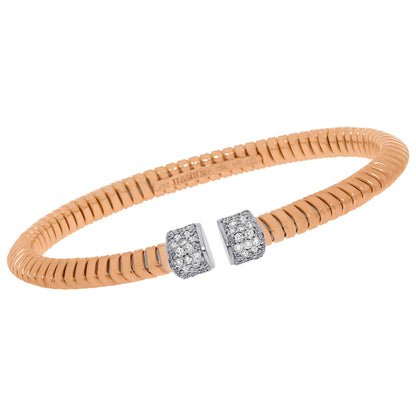 Front view of Tessitore Tubogas Women's Bracelet WBT-33R