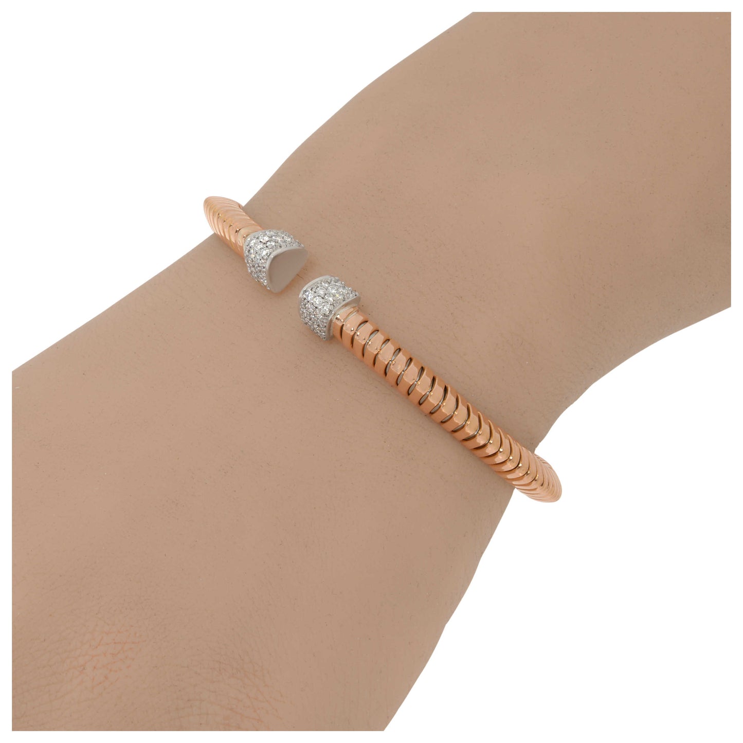 Tessitore Tubogas Women's Bracelet WBT-33R - Image #4