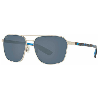Front view of Costa del Mar Wader Unisex Sunglasses WDR-293-OGP
