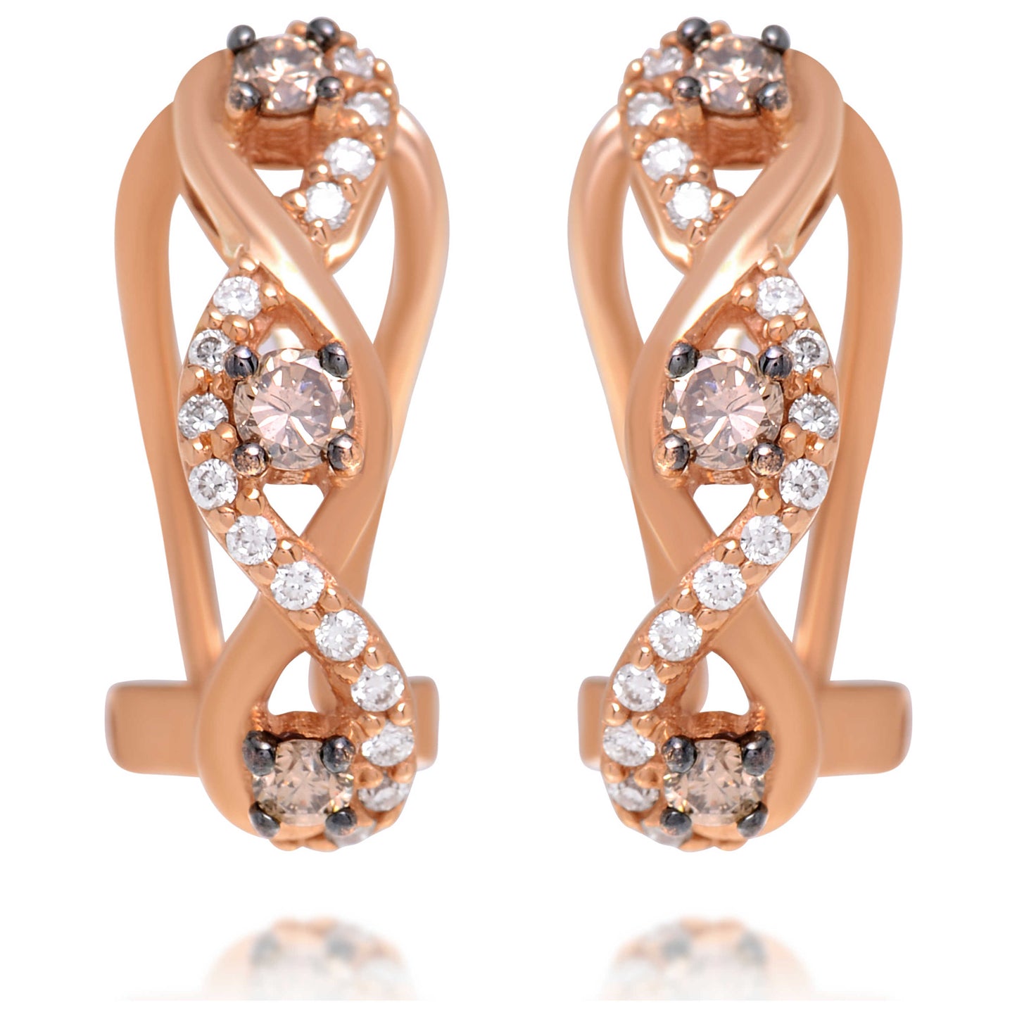 Front view of Le Vian Elegant Women's Earrings WISA4