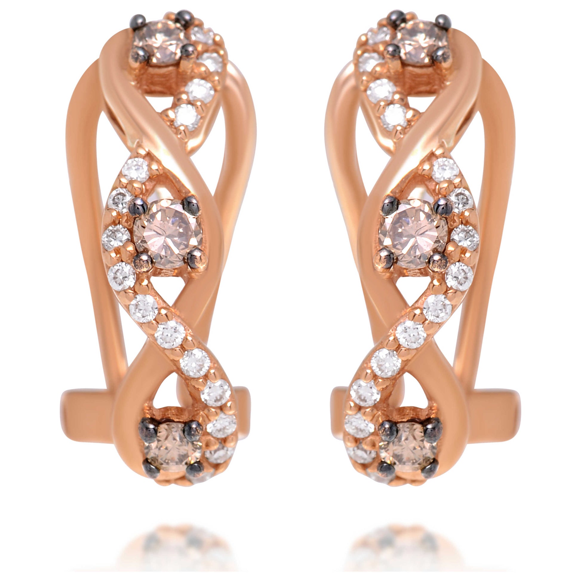 Front view of Le Vian Elegant Women's Earrings WISA4