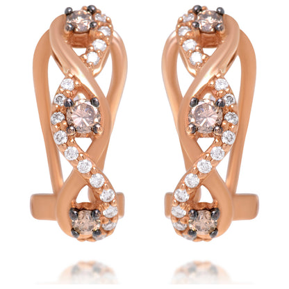 Front view of Le Vian Elegant Women's Earrings WISA4