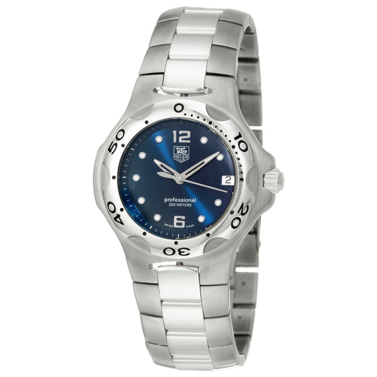Front view of Tag Heuer Kirium Men's Swiss Quartz (Battery-Powered) Watch WL111F-BA0702